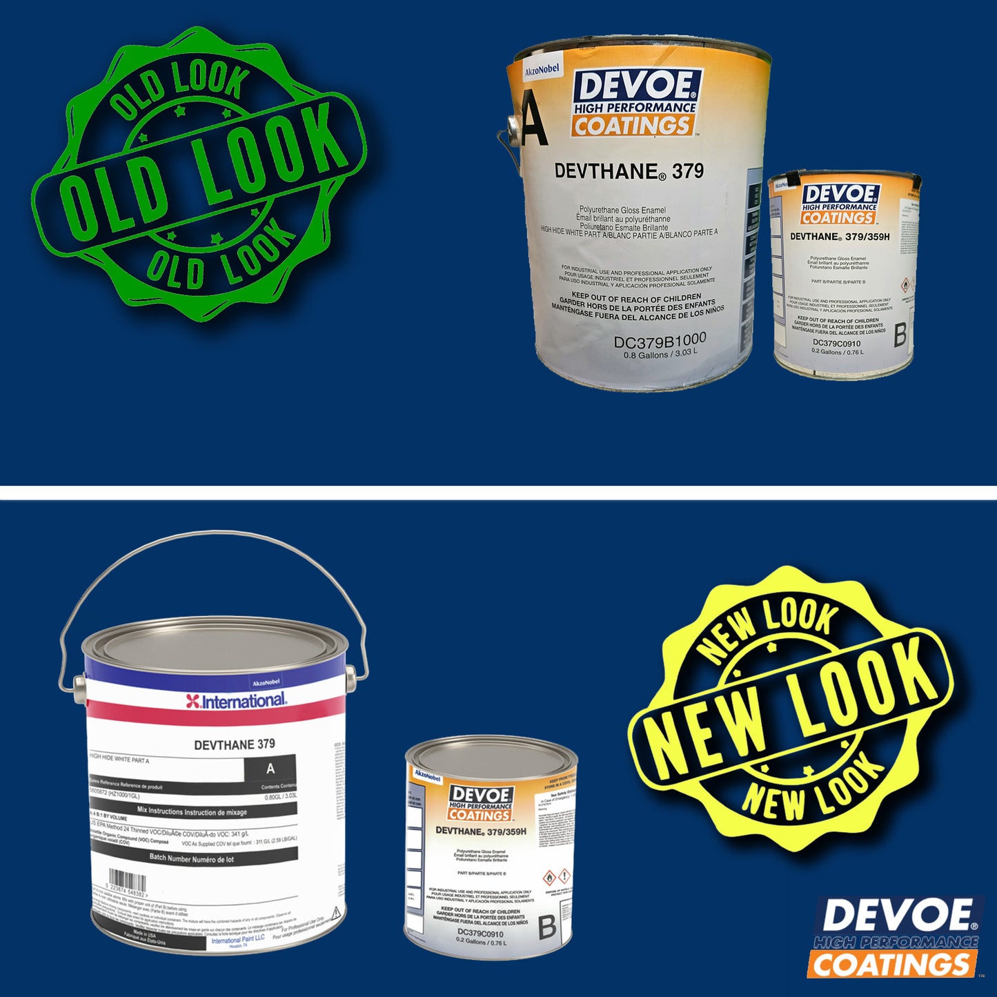 WHITE | Devoe 379 kit | part A+B