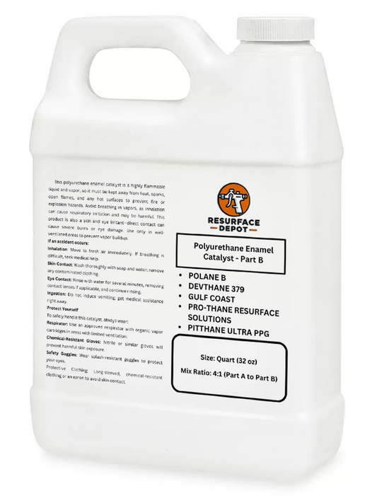 Resurface Depot Polyurethane Enamel Catalyst - Part B (Quart)