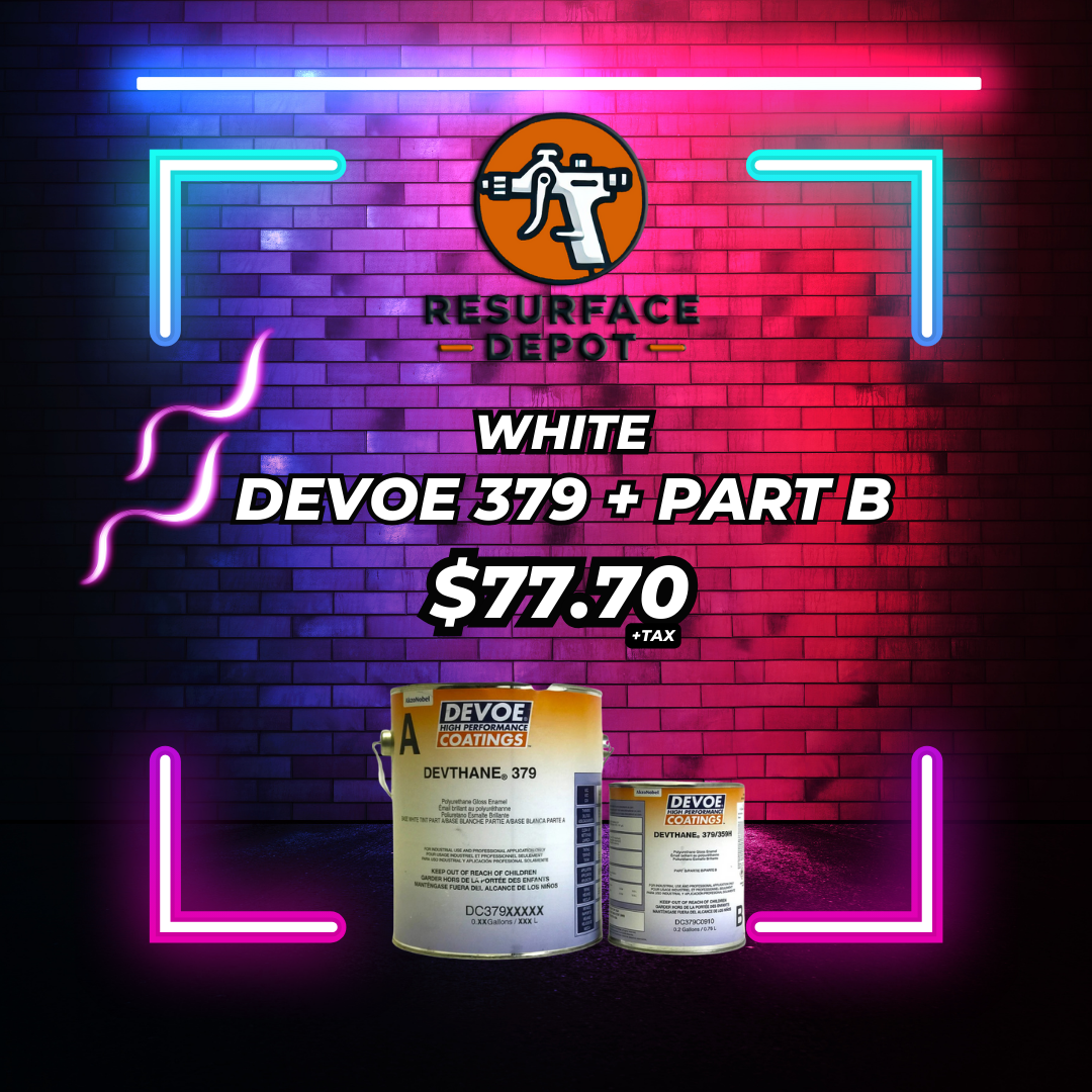 WHITE | Devoe 379 kit | part A+B