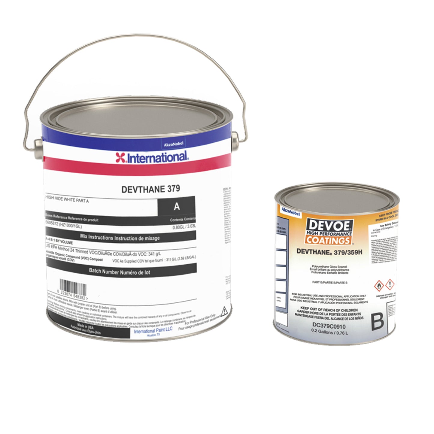 WHITE | Devoe 379 kit | part A+B