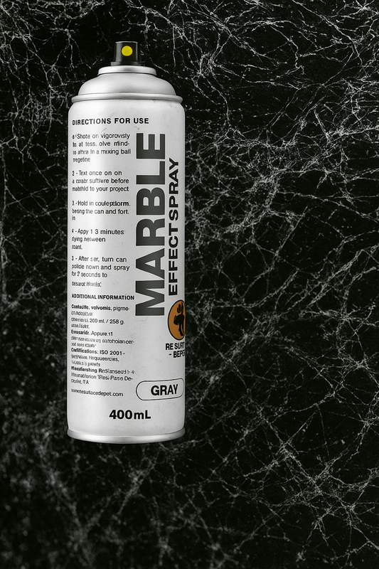 Resurface Depot Marble Effect 400 ml, 13.5 Fl Oz (Pack of 1) |SILVER/GRAY|