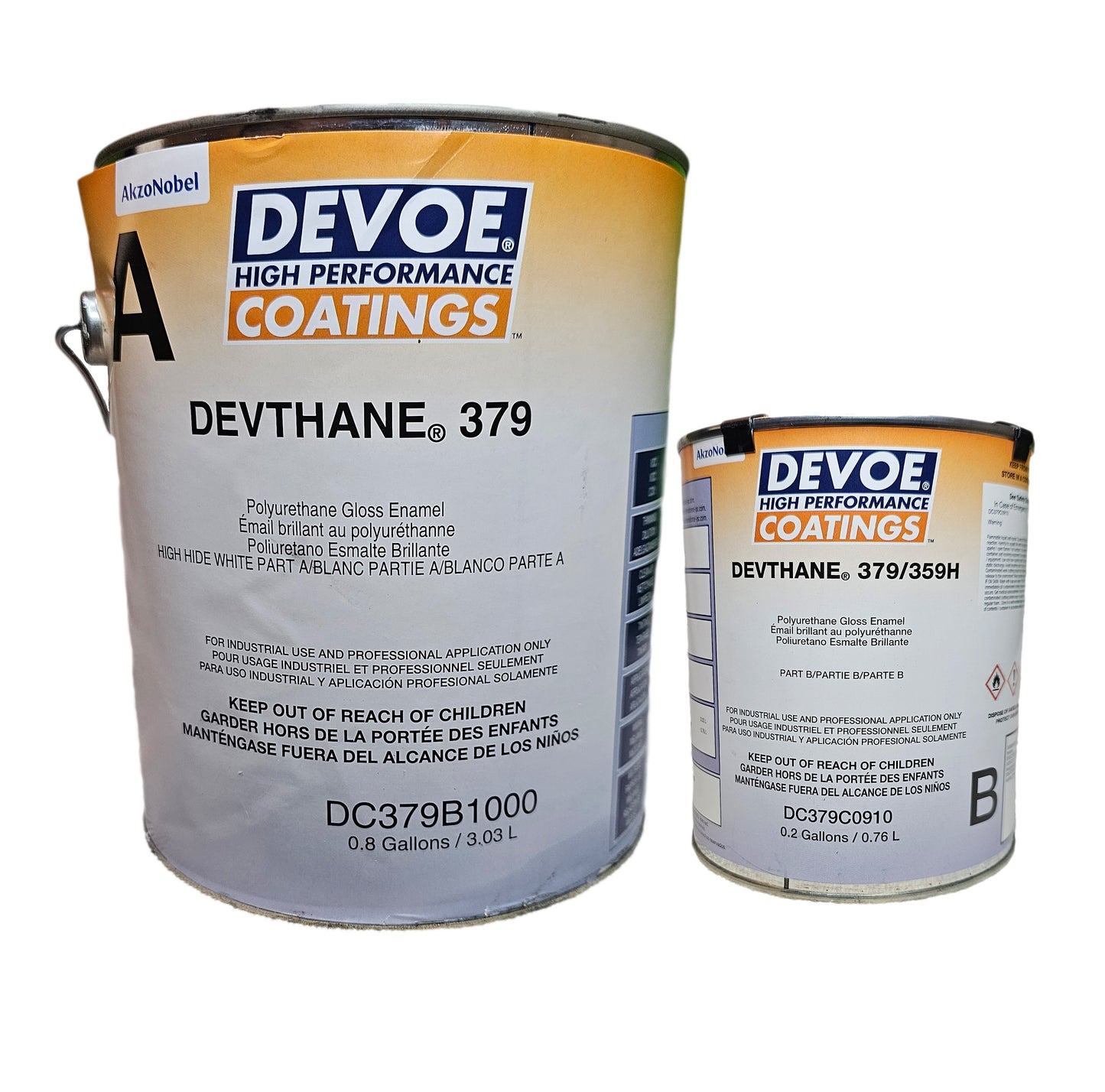 WHITE | Devoe 379 kit | part A+B