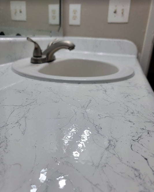 Resurface Depot Marble Effect 400 ml, 13.5 Fl Oz (Pack of 1) |SILVER/GRAY|